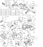 CHASSIS ELECTRICAL EQUIPMENT voor Kawasaki VULCAN S 2018