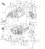 CRANKCASE(S) voor Kawasaki VULCAN S 2018