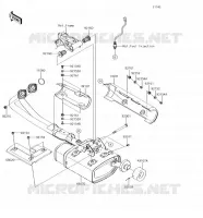 EXHAUST voor Kawasaki VULCAN S 2018