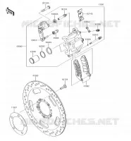 FRONT BRAKE voor Kawasaki VULCAN S 2018