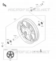 FRONT HUB voor Kawasaki VULCAN S 2018