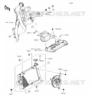 RADIATOR voor Kawasaki VULCAN S 2018