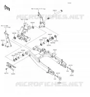 SWINGARM voor Kawasaki VULCAN S 2018