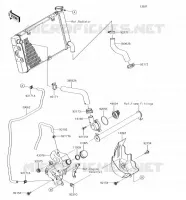 WATER PIPE voor Kawasaki VULCAN S 2018