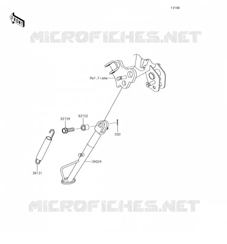 STAND Kawasaki MOTOS 300 2018 VERSYS-X 300  KLE300CJF