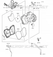 AIR FILTER voor Kawasaki Z125 PRO 2018