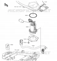 FUEL PUMP voor Kawasaki Z125 PRO 2018