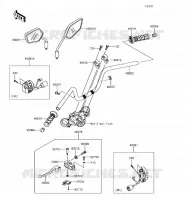 HANDLEBAR voor Kawasaki Z125 PRO 2018