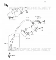 IGNITION SYSTEM voor Kawasaki Z125 PRO 2018