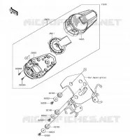 METERS voor Kawasaki Z125 PRO 2018