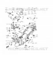 CHASSIS ELECTRICAL EQUIPMENT voor Kawasaki J125 2016