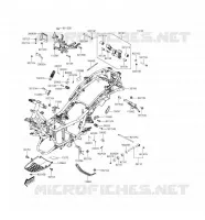 CHASSIS voor Kawasaki J125 2016