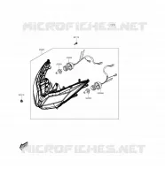LENS(S) voor Kawasaki J125 2016