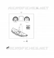 METERS voor Kawasaki J125 2016