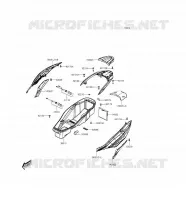 SEAT COVER voor Kawasaki J125 2016