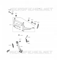 STAND voor Kawasaki J125 2016