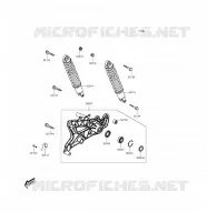 SUSPENSION   SHOCK ABSORBER voor Kawasaki J125 2016