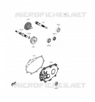 TRANSMISSION voor Kawasaki J125 2016