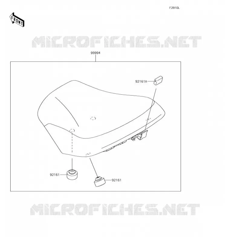 ACCESSORY(High-Seat) Kawasaki MOTOS 650 2017 NINJA 650  EX650JHF