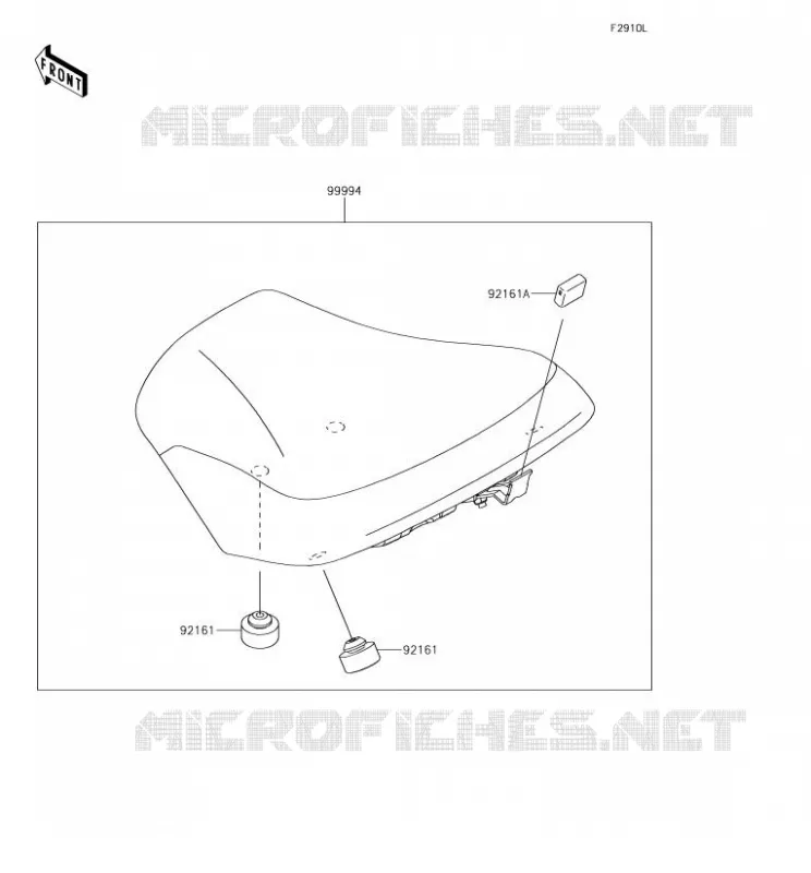 ACCESSORY(High-Seat) Kawasaki MOTOS 650 2018 NINJA 650  EX650KJF