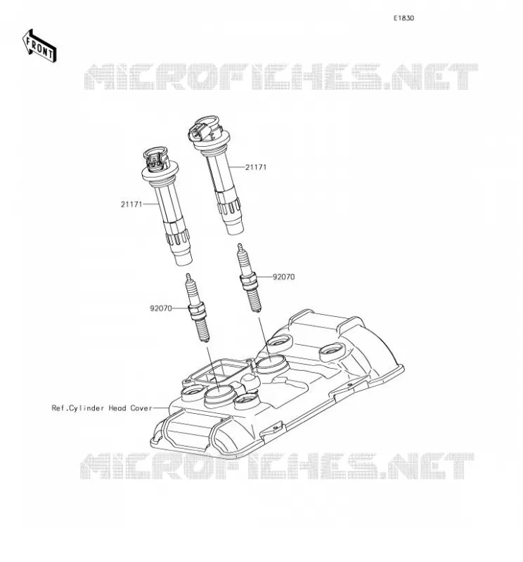 IGNITION SYSTEM Kawasaki MOTOS 400 2018 NINJA 400  EX400GJF