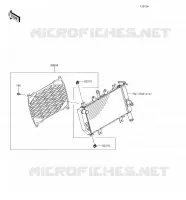 ACCESSORY(Radiator Screen)  400 kawasaki-motorfietsen 2018 NINJA 400 68
