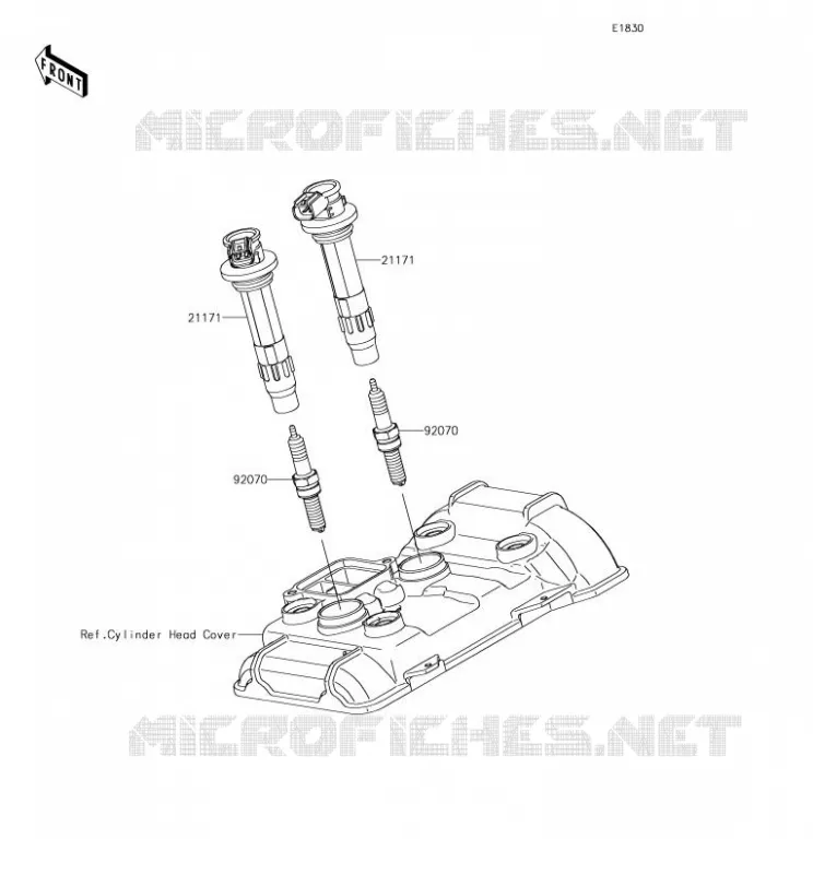 IGNITION SYSTEM Kawasaki MOTOS 400 2018 NINJA 400  EX400HJF