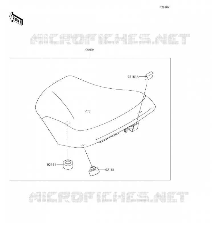 ACCESSORY Kawasaki MOTOS 650 2018 Z650  ER650HJF