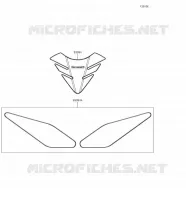 ACCESSORY(Pads)  650 kawasaki-motorfietsen 2018 Z650 73