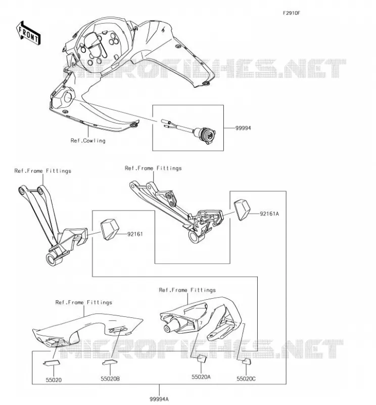 ACCESSORY(DC OUTPUT ETC.) Kawasaki MOTOS 1000 2018 Z1000SX  ZX1000WJF