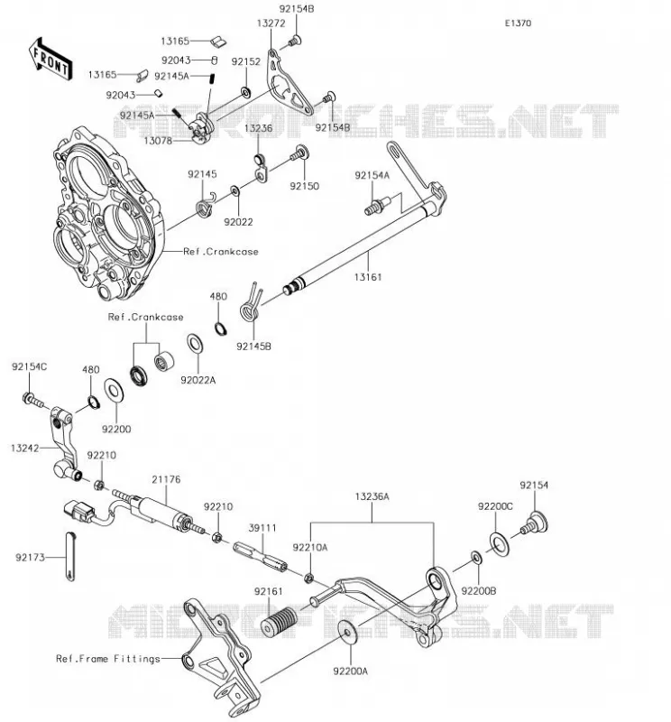 SHIFT Kawasaki MOTOS 1000 2018 NINJA ZX-10R  ZX1000SJF