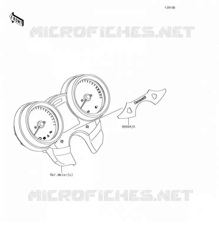 ACCESSORY(Indicator Cover) Kawasaki MOTOS 900 2018 Z900RS CAFE  ZR900EJF
