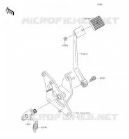 BRAKE PEDAL   TORK LINK voor Kawasaki VULCAN 900 CUSTOM 2018