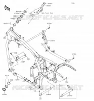 CHASSIS voor Kawasaki VULCAN 900 CUSTOM 2018