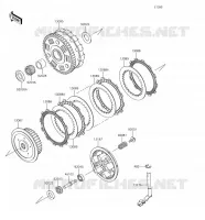 CLUTCH voor Kawasaki VULCAN 900 CUSTOM 2018