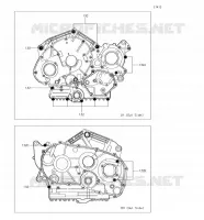 CRANKCASE BOLT voor Kawasaki VULCAN 900 CUSTOM 2018
