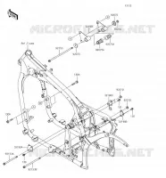 ENGINE MOUNT voor Kawasaki VULCAN 900 CUSTOM 2018