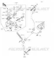FRONT MASTER CYLINDER voor Kawasaki VULCAN 900 CUSTOM 2018