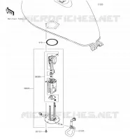 FUEL PUMP voor Kawasaki VULCAN 900 CUSTOM 2018
