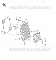 RADIATOR voor Kawasaki VULCAN 900 CUSTOM 2018