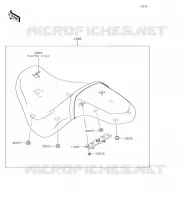 SEAT voor Kawasaki VULCAN 900 CUSTOM 2018