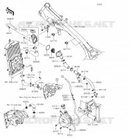 WATER PIPE voor Kawasaki VULCAN 900 CUSTOM 2018