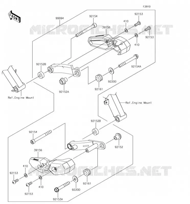 ACCESSORY(SHROUD SLIDER) Kawasaki MOTOS 1000 2018 Z1000  ZR1000HJF