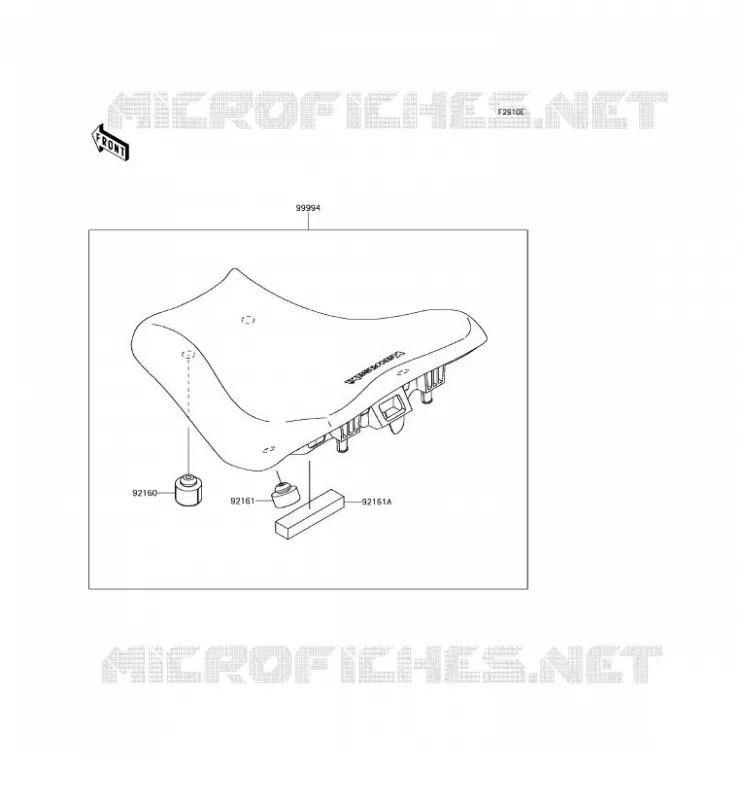 ACCESSORY(High Seat) Kawasaki MOTOS 900 2017 Z900  ZR900AHF