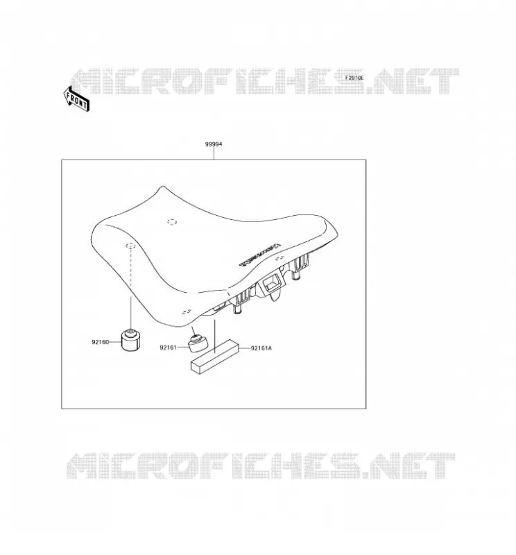 ACCESSORY(High Seat) Kawasaki MOTOS 900 2017 Z900 ABS  ZR900BHF