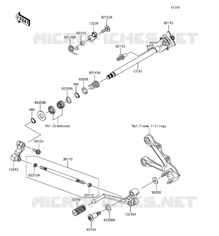 SHIFT Kawasaki MOTOS 636 2017 NINJA ZX-6R  ZX636EHF
