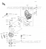 CARBURETOR voor Kawasaki VULCAN 1700 VOYAGER 2018