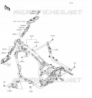 CHASSIS voor Kawasaki VULCAN 1700 VOYAGER 2018