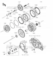 CLUTCH voor Kawasaki VULCAN 1700 VOYAGER 2018