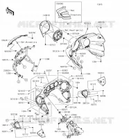 COWLING voor Kawasaki VULCAN 1700 VOYAGER 2018